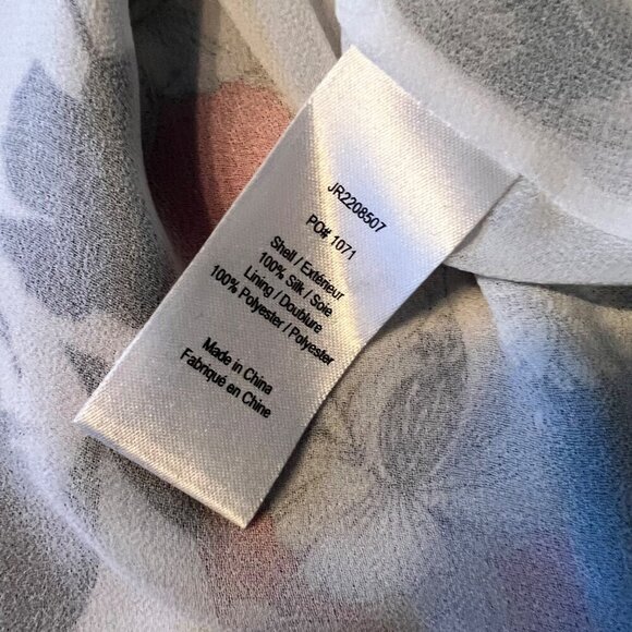 Jason Wu Floral Print Silk A-Line Skirt Sz 2 Multicolor - Picture 3 of 11